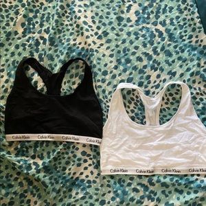 ❌SOLD❌ CALVIN KLEIN sports bras bundle